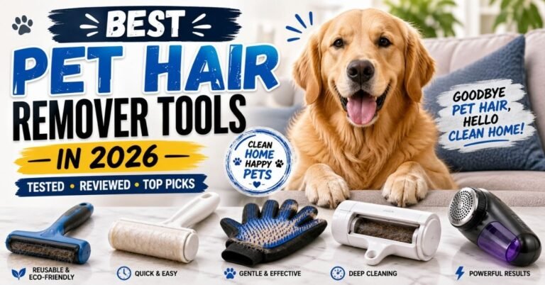 Best Pet Hair Remover Tools in 2026